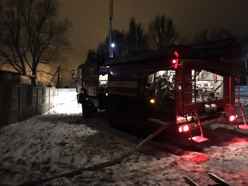 В Климовском районе горела надворная постройка