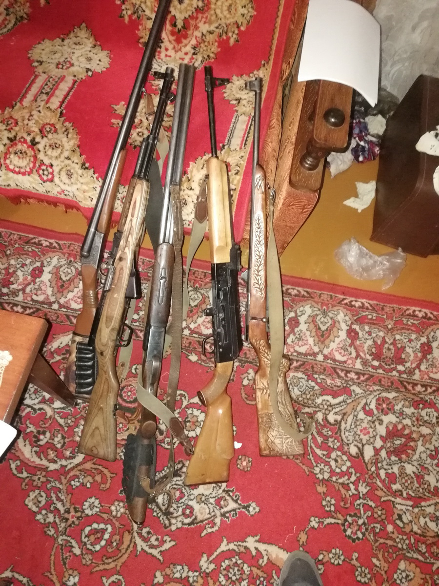 Полиция изъяла у жителей Брянской области 63 единицы оружия и 200 боеприпасов