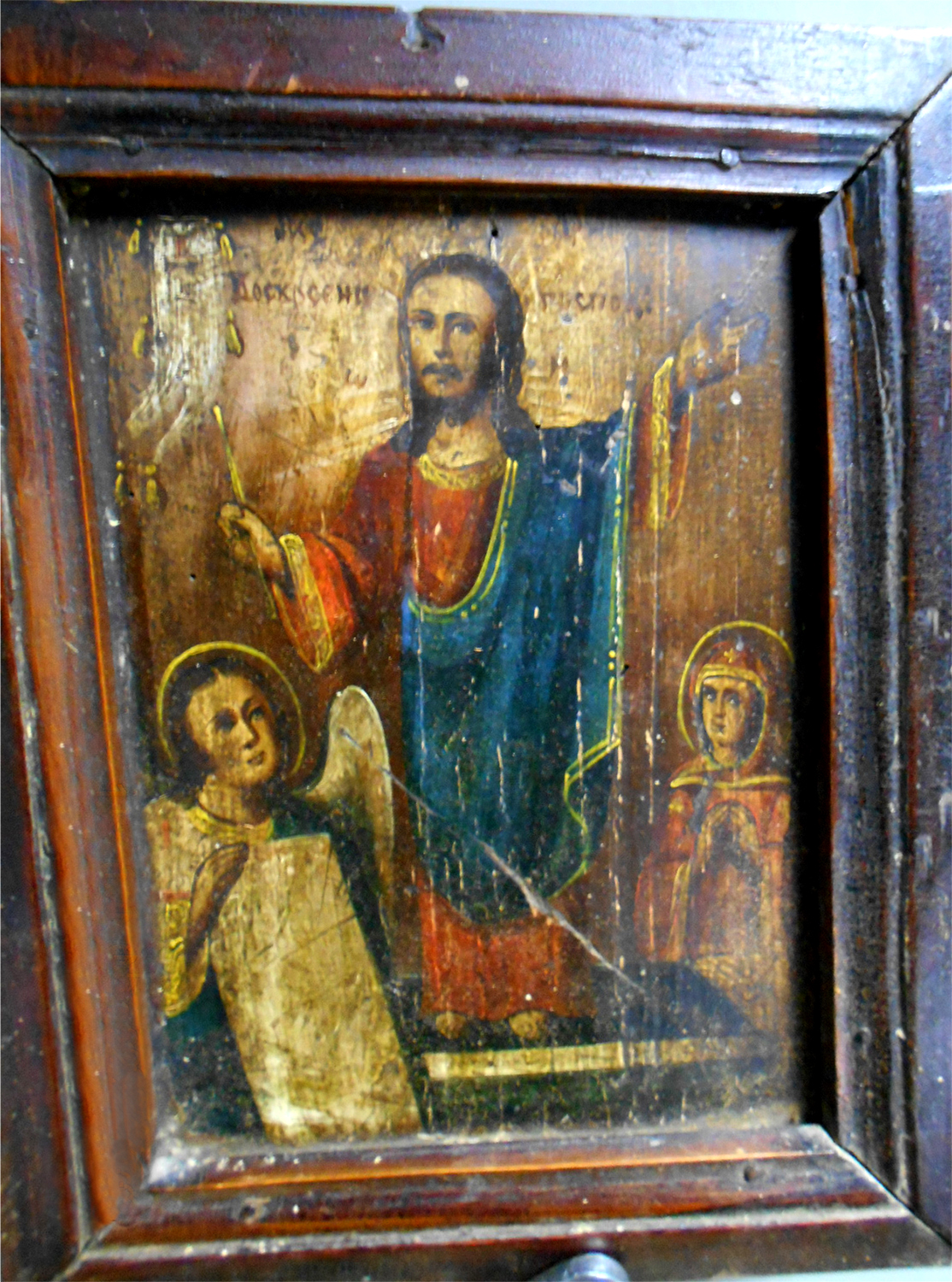 Киевлянин вез в поезде икону «Воскресение Христово»