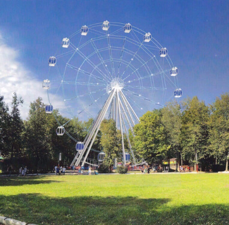 В Брянске напомнили об обещании установить 50-метровое колесо обозрения