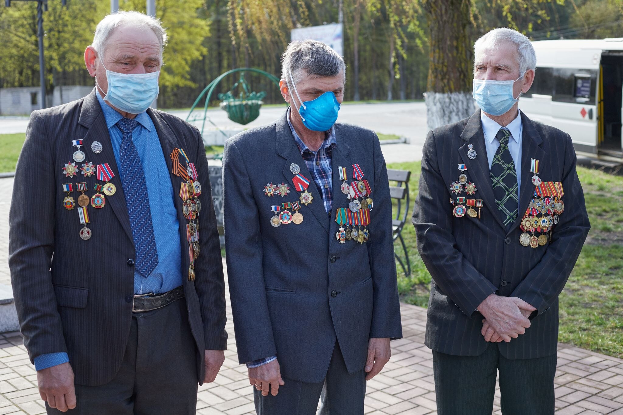 В Клинцах на мемориале ликвидаторам катастрофы на Чернобыльской АЭС установили памятные плиты