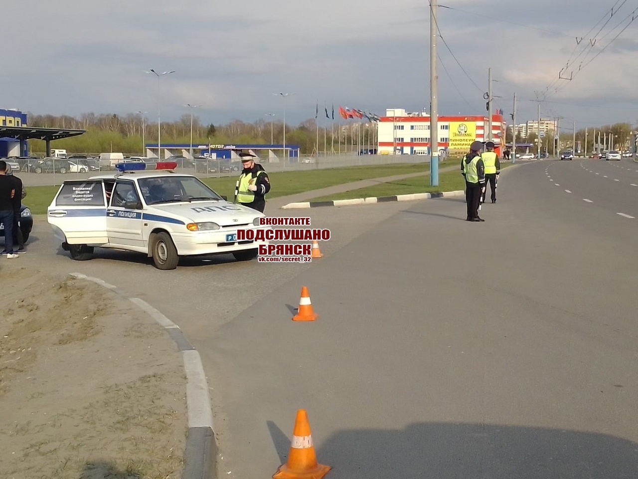 Накануне Радоницы усилили контроль въезжающих в Брянск автомобилистов