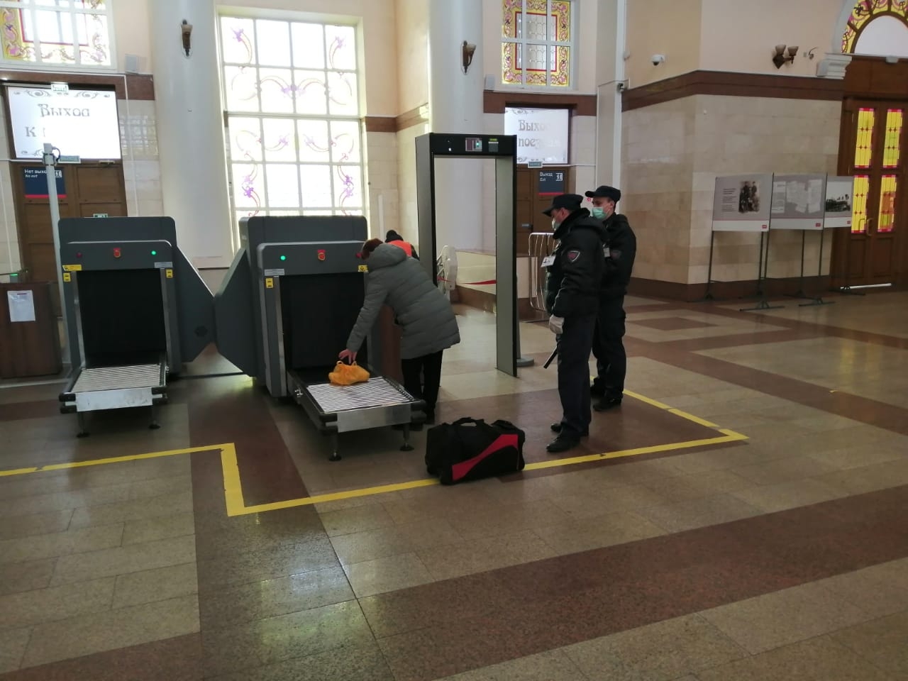 На вокзале Брянск-Орловский появились интроскопы для досмотра багажа