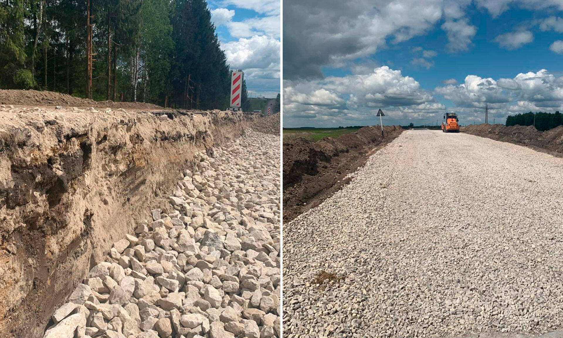 Более 17 километров дорог отремонтируют в Унечском и Почепском районах