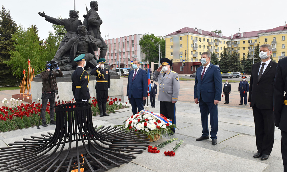 В Брянске почтили память героев-пограничников