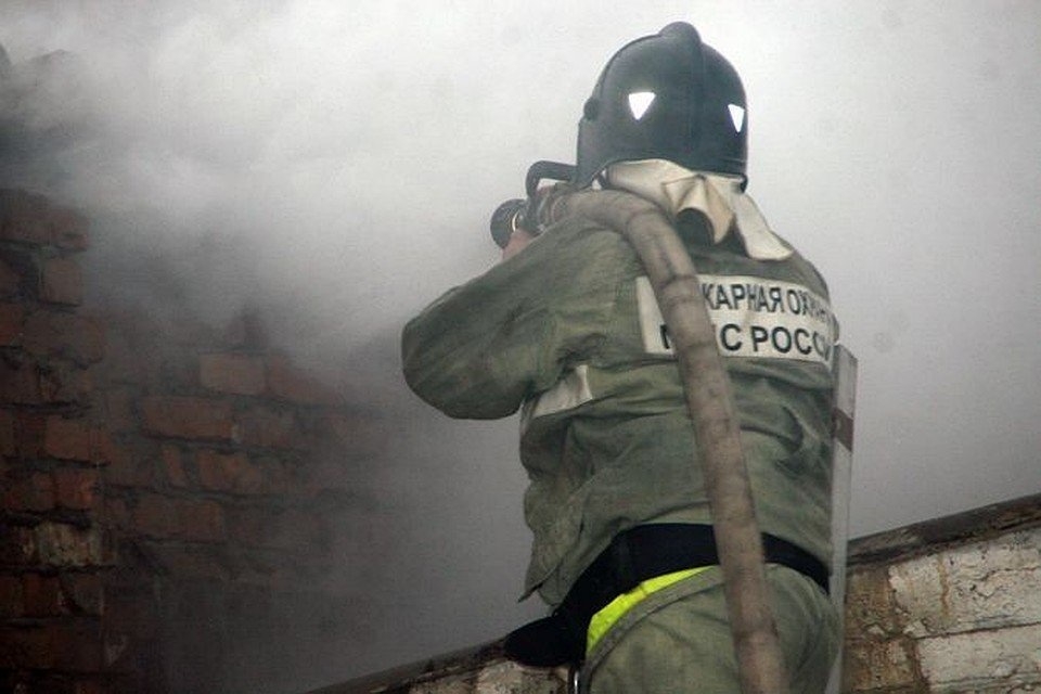 В Трубчевском районе при пожаре пострадал человек
