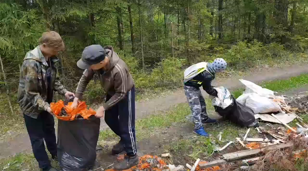 Брянские ребята предложили взрослым провести акцию по уборке леса