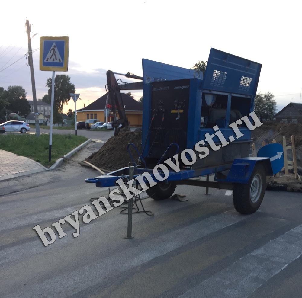 В Новозыбкове на газопровод упало дерево • БрянскНОВОСТИ.RU