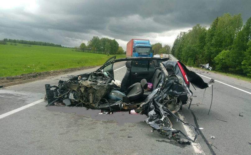 На брянской трассе под Почепом разбился водитель «Форда»