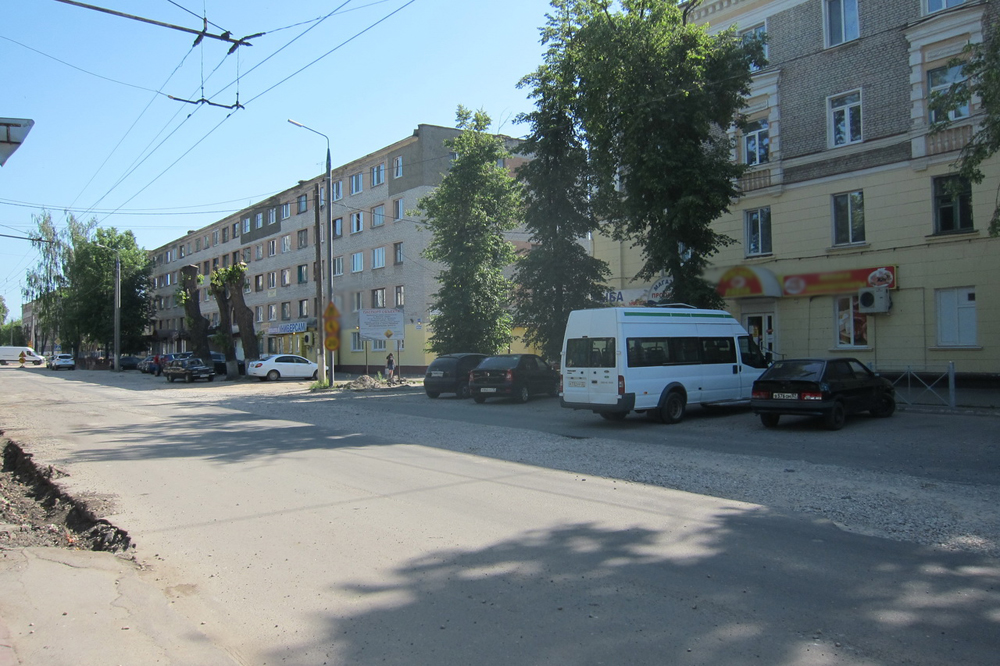 На улице Молодой Гвардии в Брянске появится «победный» тротуар