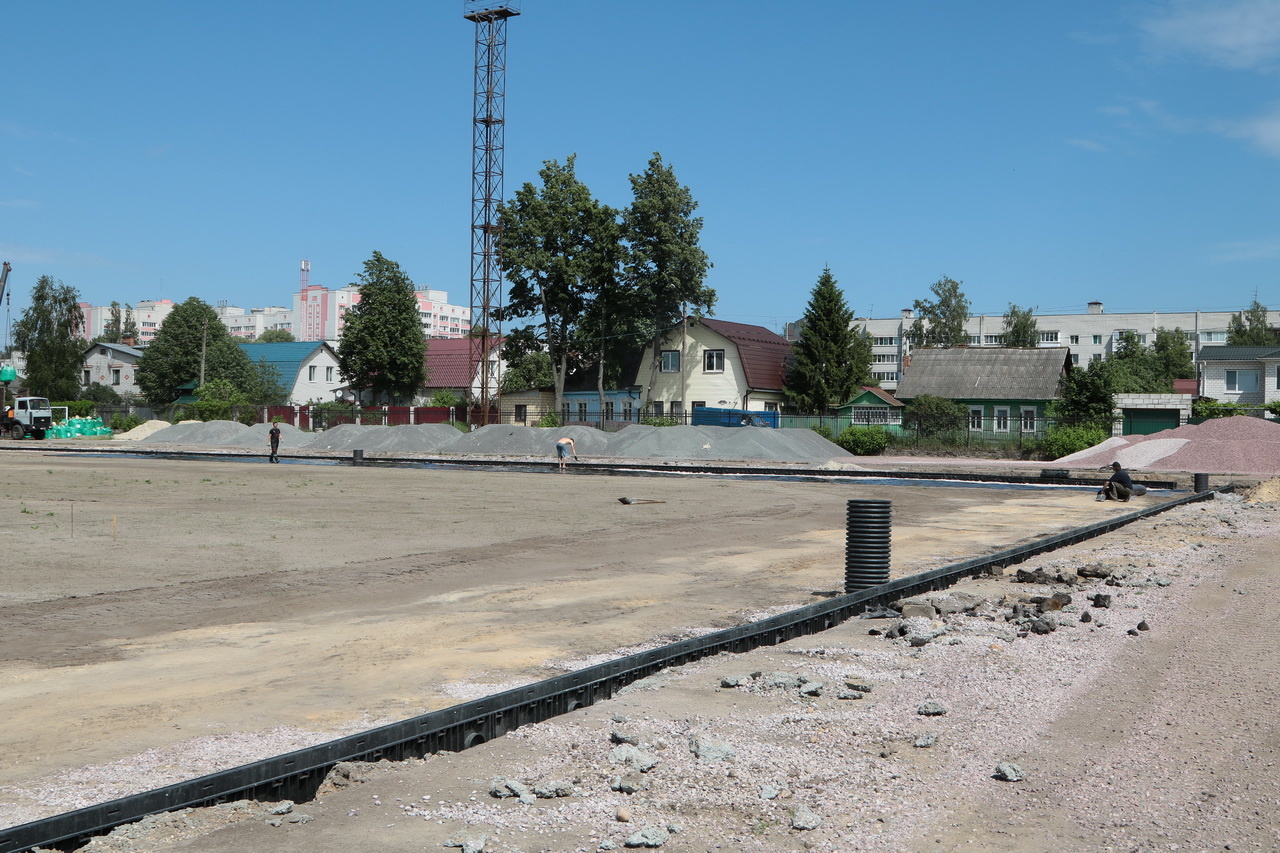 Впервые за 34 года в Брянске ремонтируют стадион «Спартак»
