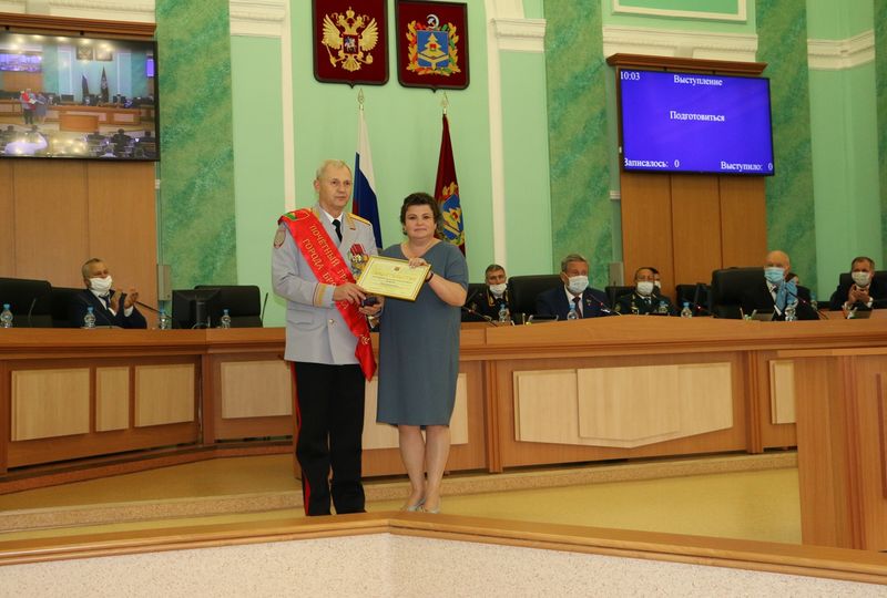 Глава Саратовского МВД стал Почетным гражданином города Брянска