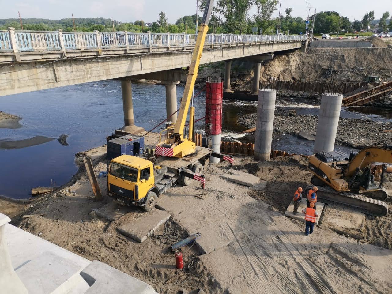 Литейный мост в Брянске готов на 75 процентов