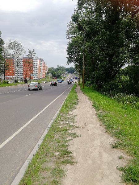 Брянцы просят проложить тротуар до Путевки