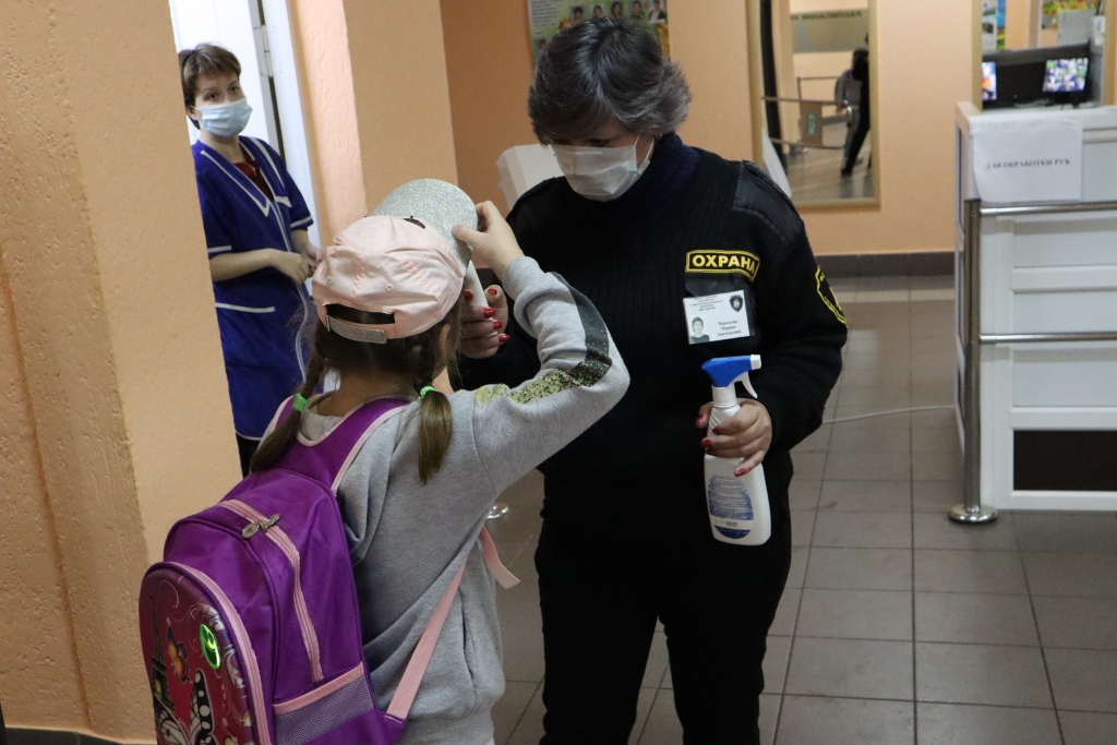 В Климово разгорается скандал из-за покупки санитайзеров для школы