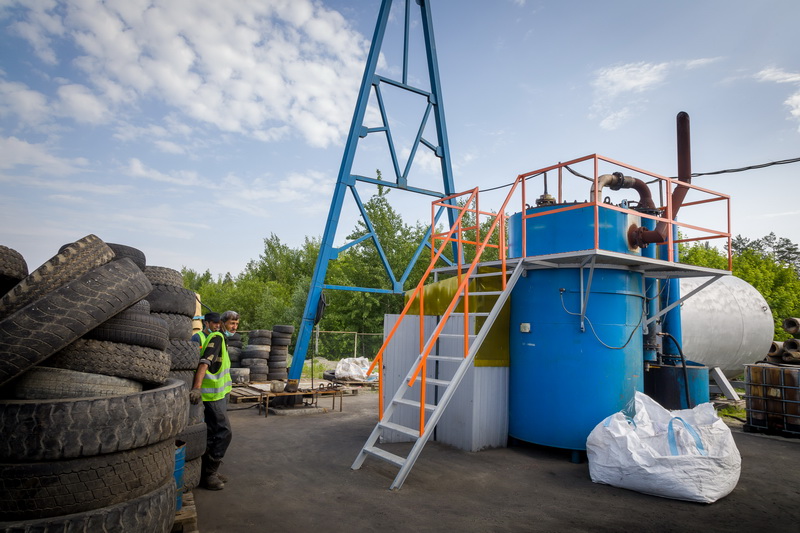 В Брянской области в июле утилизировали пять тонн шин и автопокрышек