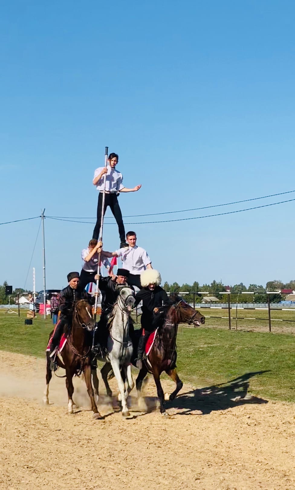 Конкур, скачки и русская тройка: в Брянской области отметили 125-летие Локотского конного завода