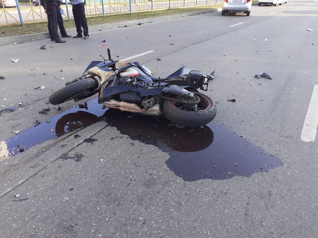 В Советском районе Брянска погиб мотоциклист