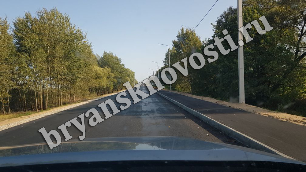 Участок брянской трассы в Новозыбковском районе до 28 октября останется без освещения