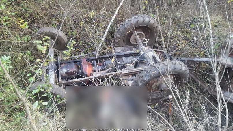 Два человека погибли в Брянской области, перевернувшись на самодельной машине