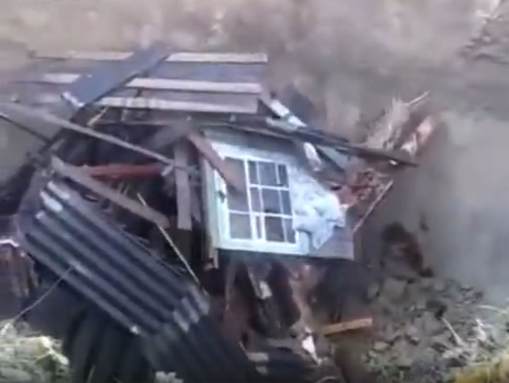 В сети появилось видео с места обрушения дома в Вышкове (ВИДЕО)