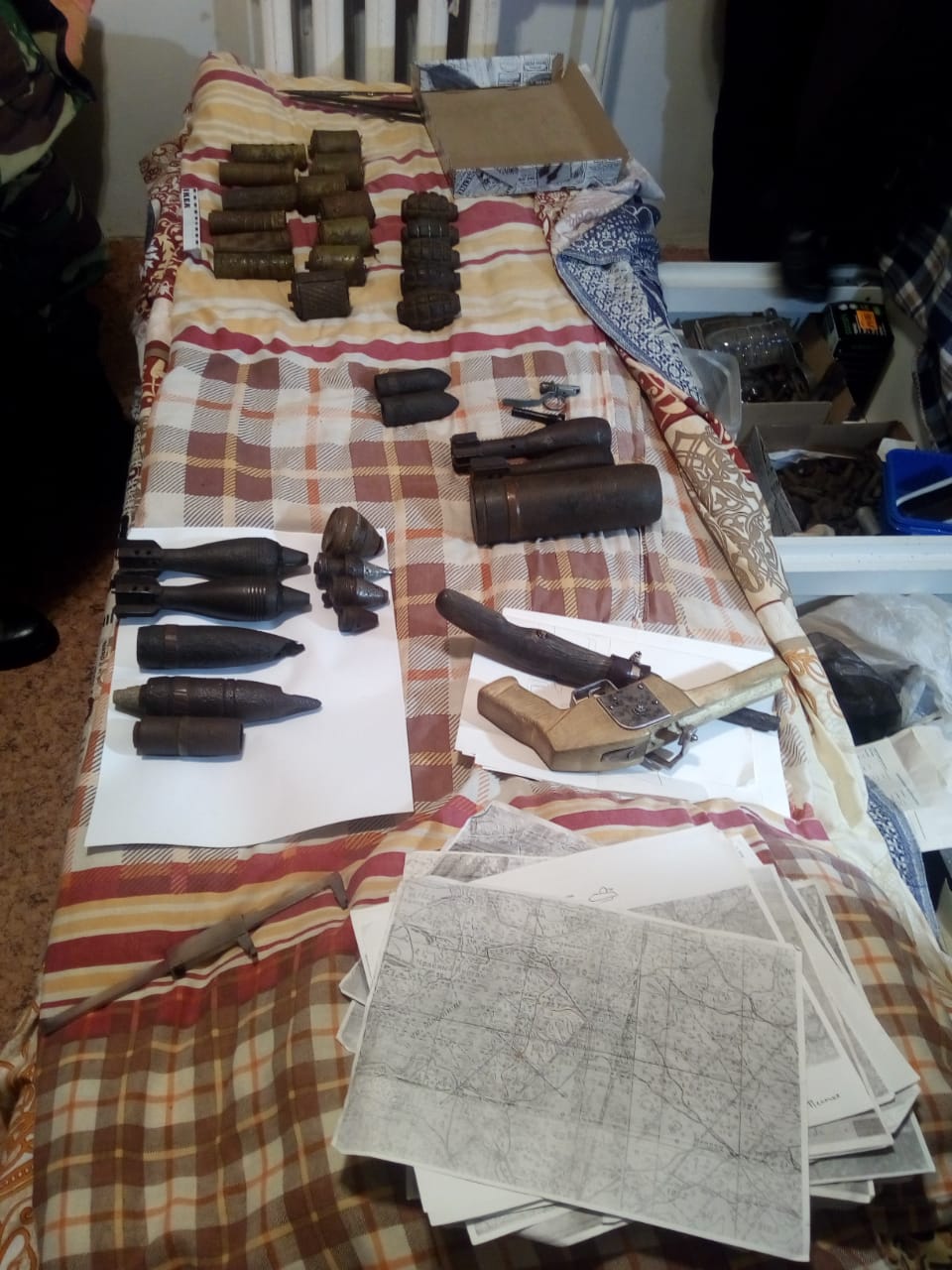 За два дня операции «Арсенал» в Брянской области изъяты оружие, боеприпасы и взрывчатые вещества (ФОТОРЕП)