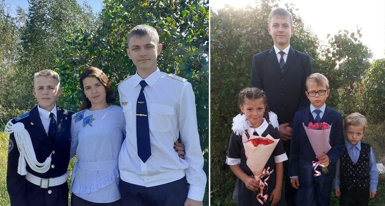Валентина Новикова из Сельцо воспитывает пятерых детей