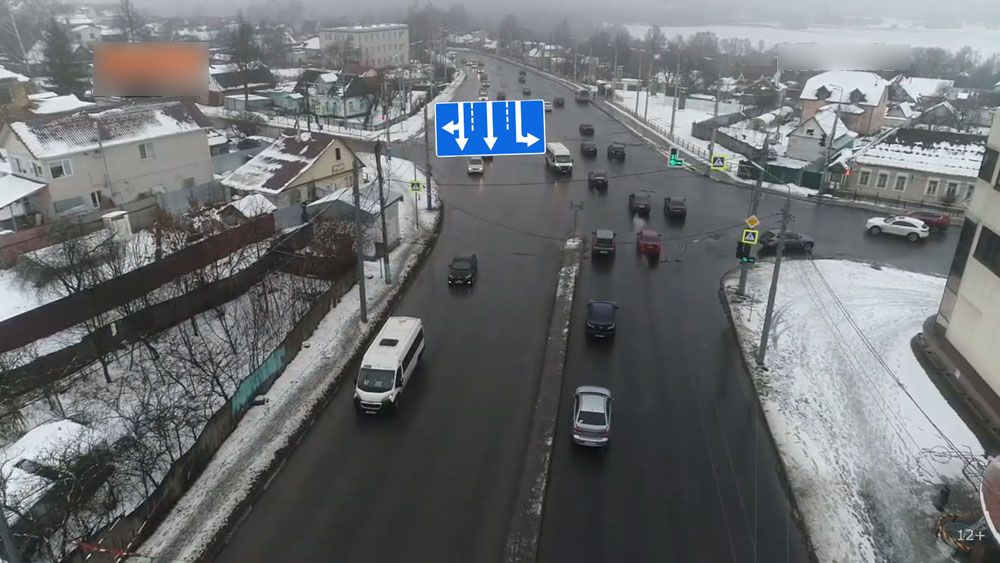 На Городищенском перекрестке в Брянске установят новые дорожные знаки