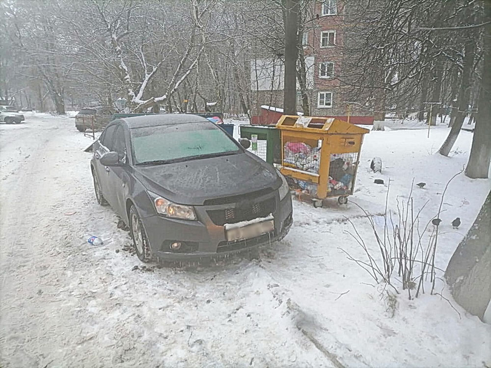 Автохам на два дня заблокировал мусорную площадку в Брянске