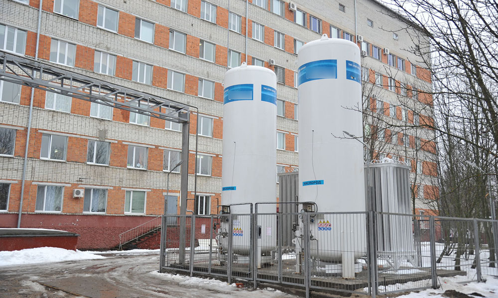 Кислород без дефицита: самая большая реанимация Брянской области подключена к кислородной станции