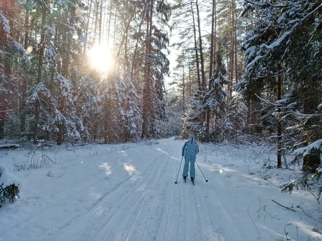 Жители Унечи открыли зимний сезон на «Тропе Здоровья»