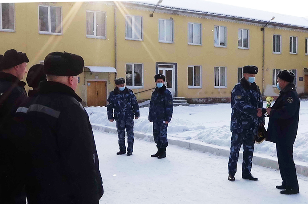 В суражской колонии назвали лучший отряд