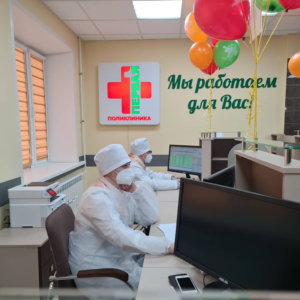 В обновленном корпусе городской поликлиники №1 установили аппараты МРТ и КТ