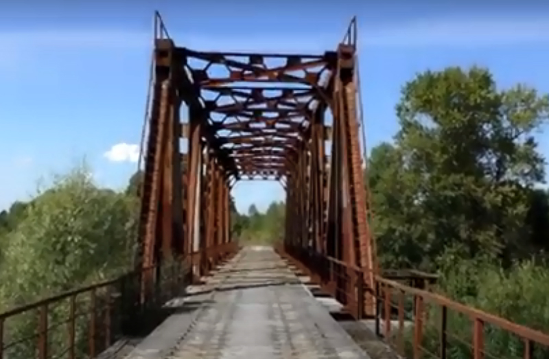 Жителям Брянщины показали, что осталось от железной дороги между Россией и Украиной