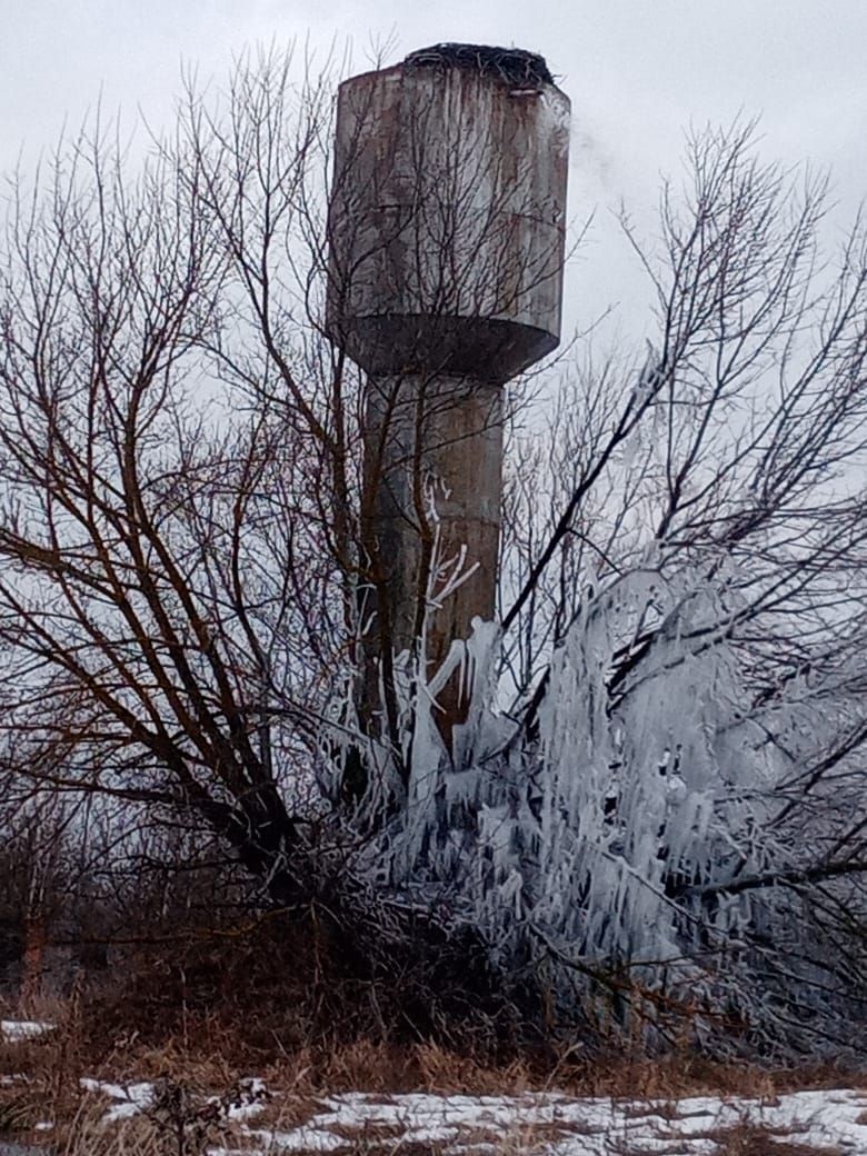 В селе под Новозыбковом потекла водонапорная башня