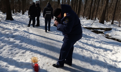 Следком Брянска опубликовал кадры с места, где нашли сожженного младенца