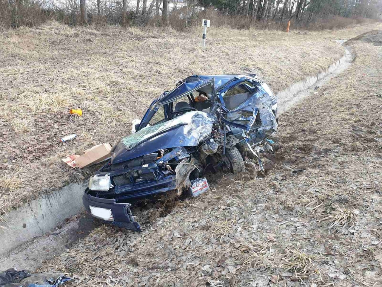 В Жуковском районе погиб водитель ВАЗА