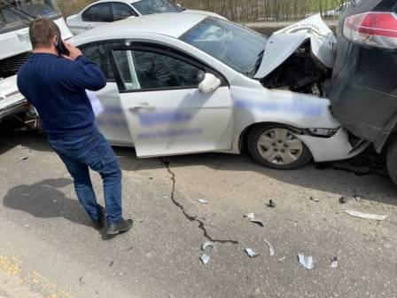 Неисправные тормоза стали причиной аварии на Красноармейской в Брянске
