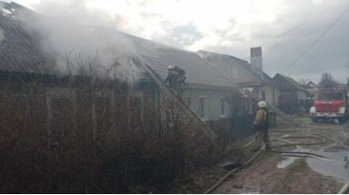 В Красногорском районе погибла пожилая женщина при пожаре