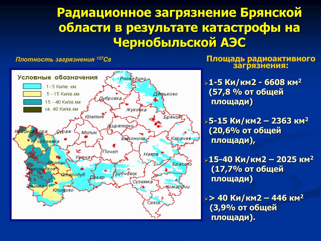 В каком городе радиация. Карта радиации Брянской области. Карта радиоактивного загрязнения Брянской области. Карта радиационного загрязнения Брянской обл. Карта радиационного загрязнения Брянской области после Чернобыля.