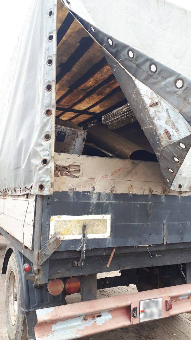 В Брянской области на границе перехвачены две контрабанды металлолома