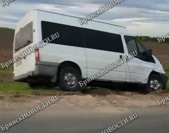 Дорожная авария без пострадавших на трассе «Брянск — Новозыбков»