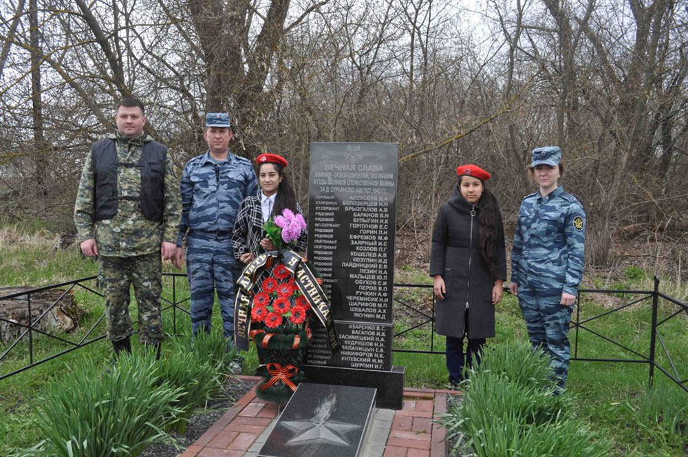Братскую могилу в деревне Сурьяново Карачевского района привели в порядок