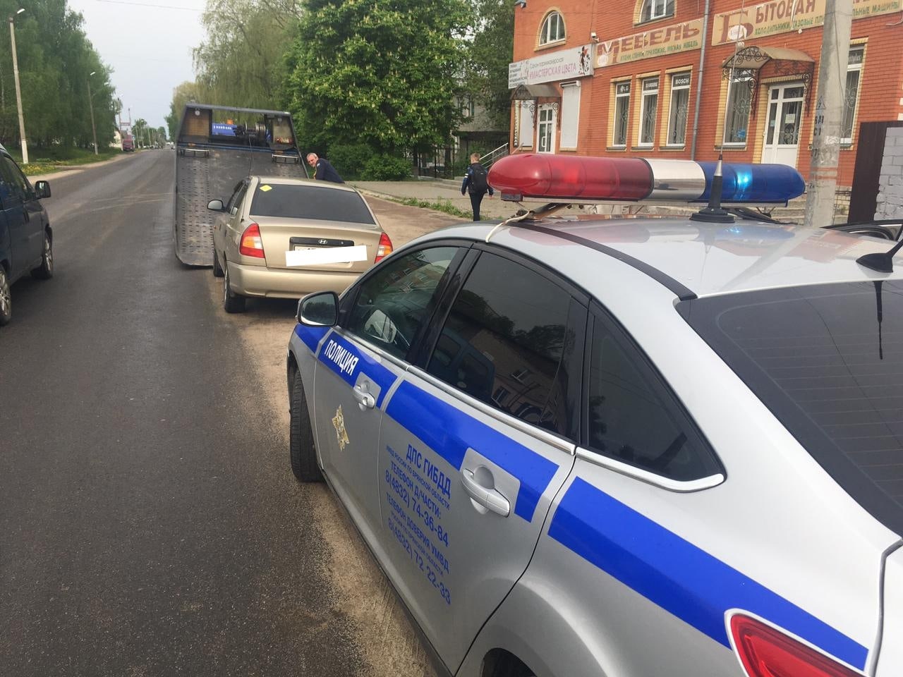 В Новозыбкове за двое суток остановлены два пьяных водителя