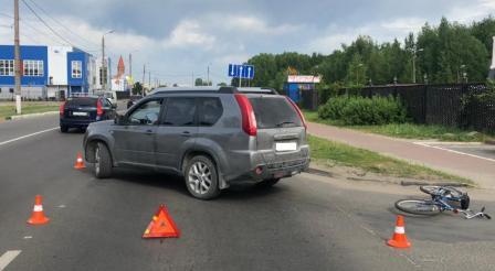 В Брянске водитель сбил 9-летнего ребенка на перекрестке