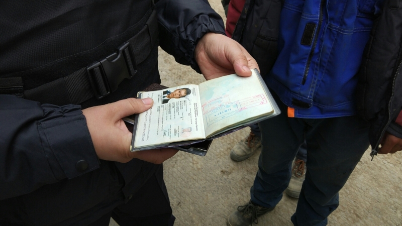 В Брянской области прошли облавы на незаконных мигрантов