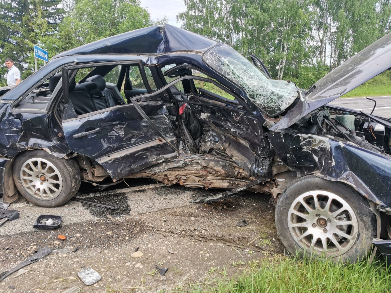 В Госавтоинспекции уточнили число пострадавших в аварии под Климово
