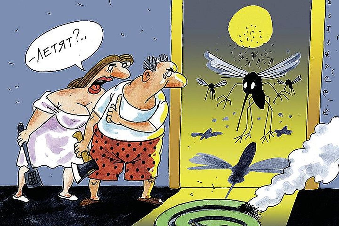 Как не отравиться средствами от комаров