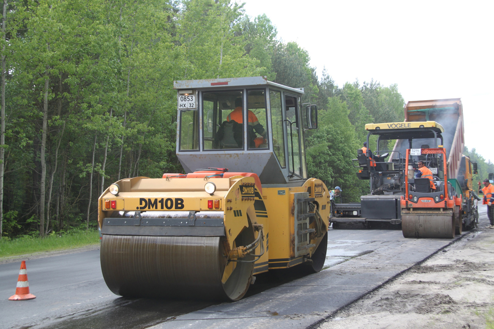 На автодороге в Суземском и Трубчевском районах заканчивается ремонт