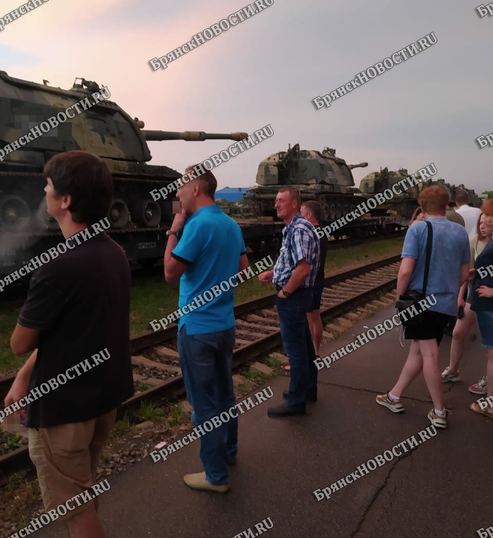 Маневры танковой армии в Брянской области